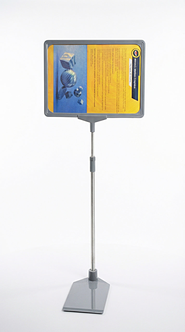 Infomate FRA Stand Adjustable Floor Sign Holder Display Stand