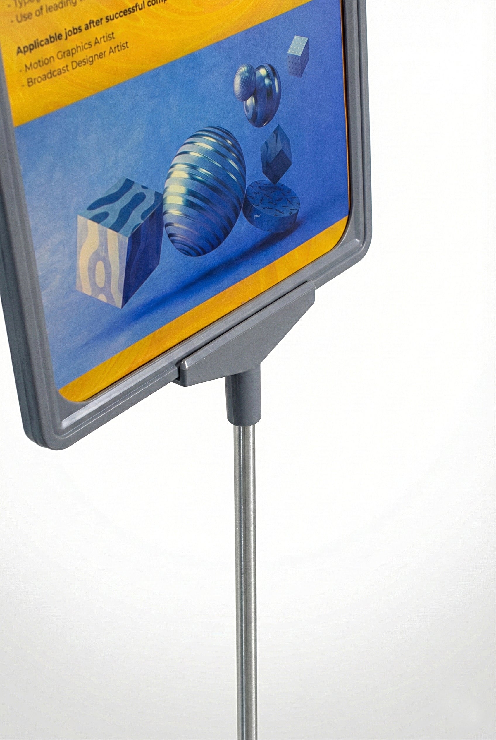 Infomate FRA Stand Adjustable Floor Sign Holder Display Stand