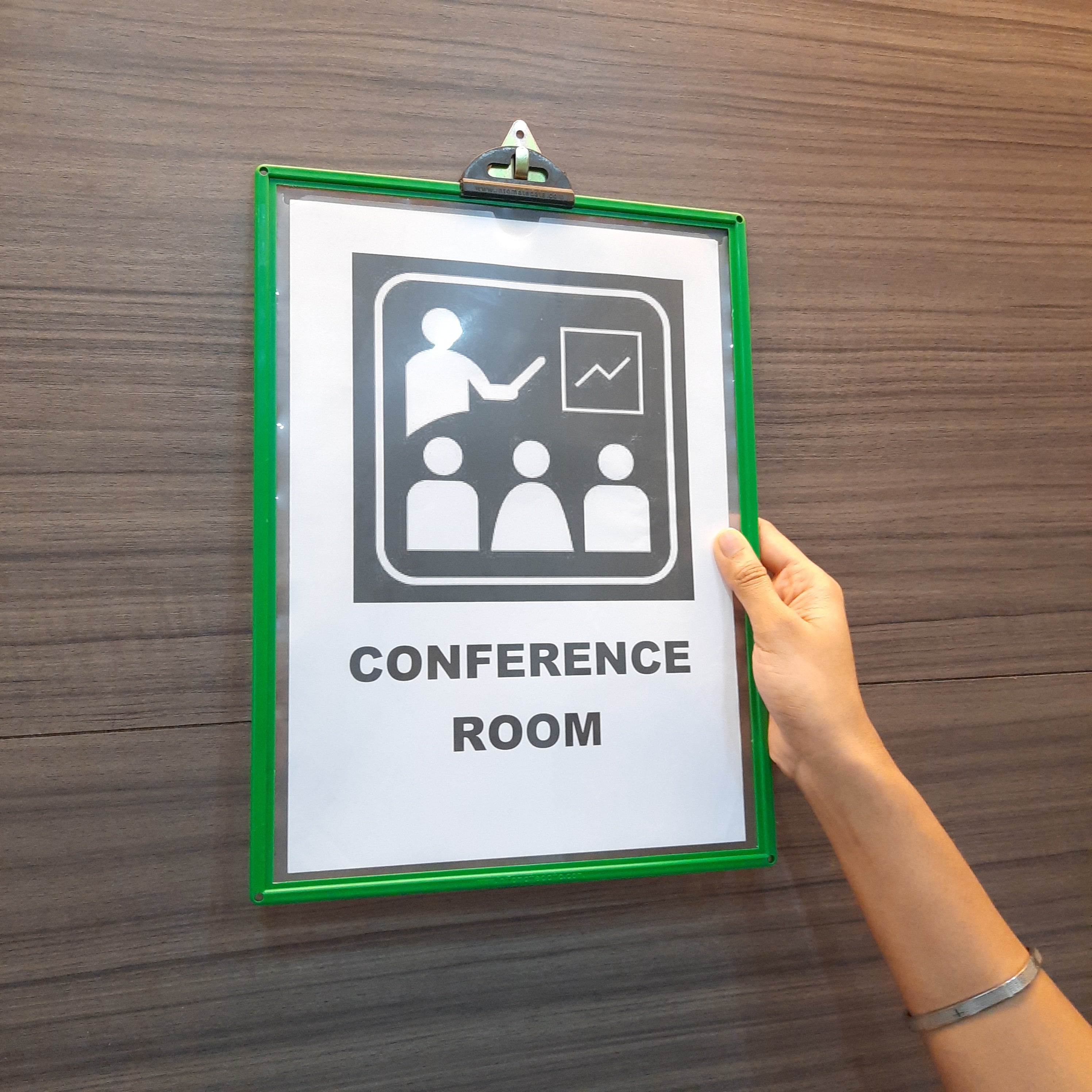 Infomate Wall Hanging Document Holder for A3 Documents