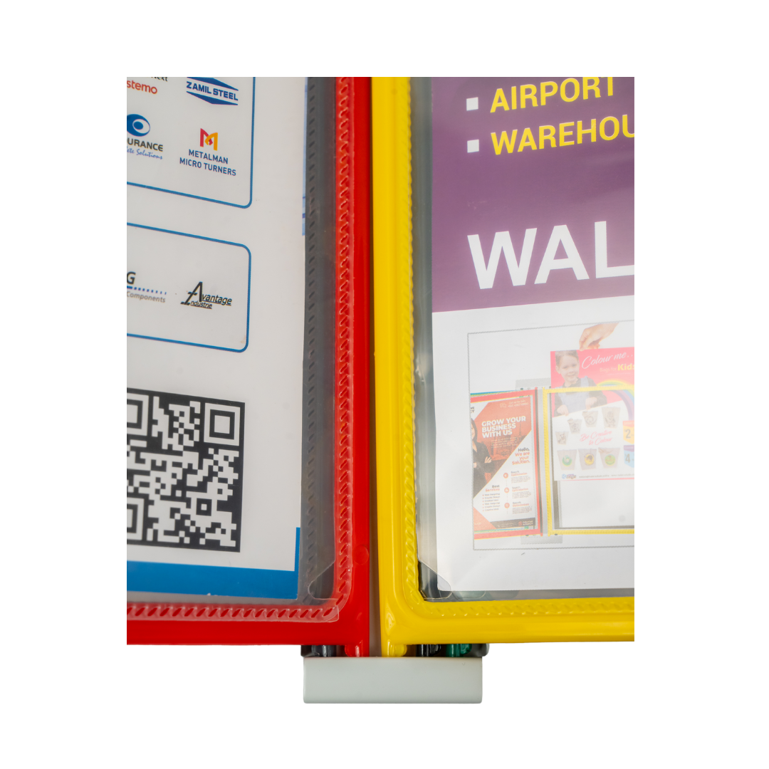Infomate Quick Insert A4 Wall Mounted Document Display System