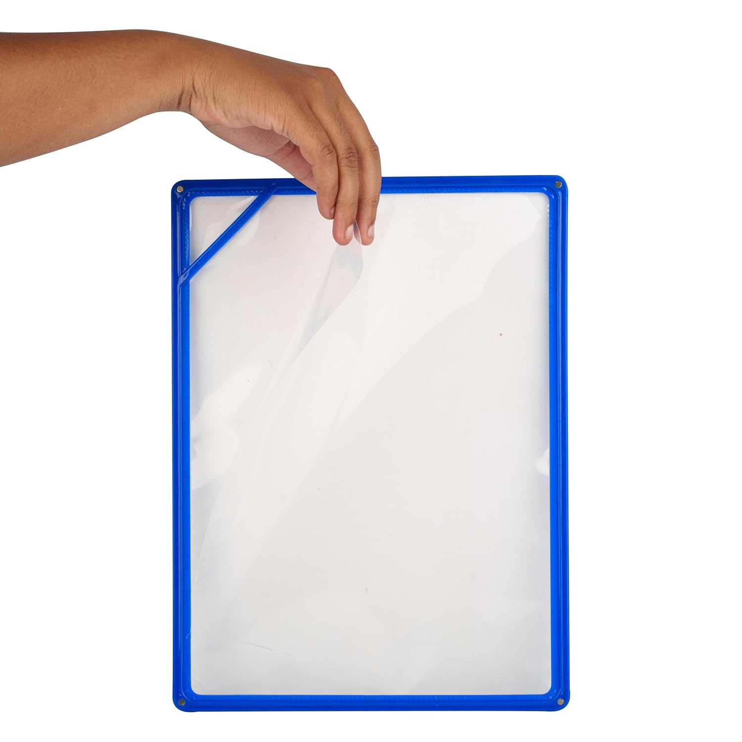 Infomate Quick Insertion Magnetic Display Folder – A4, Pack of 6