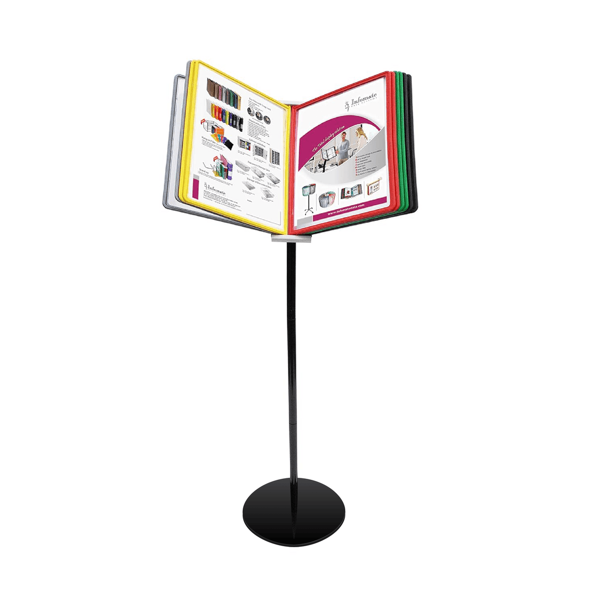 Infomate A4 size Information | Multi-Frame Document Display for Offices, Factories, Showrooms & Public Areas