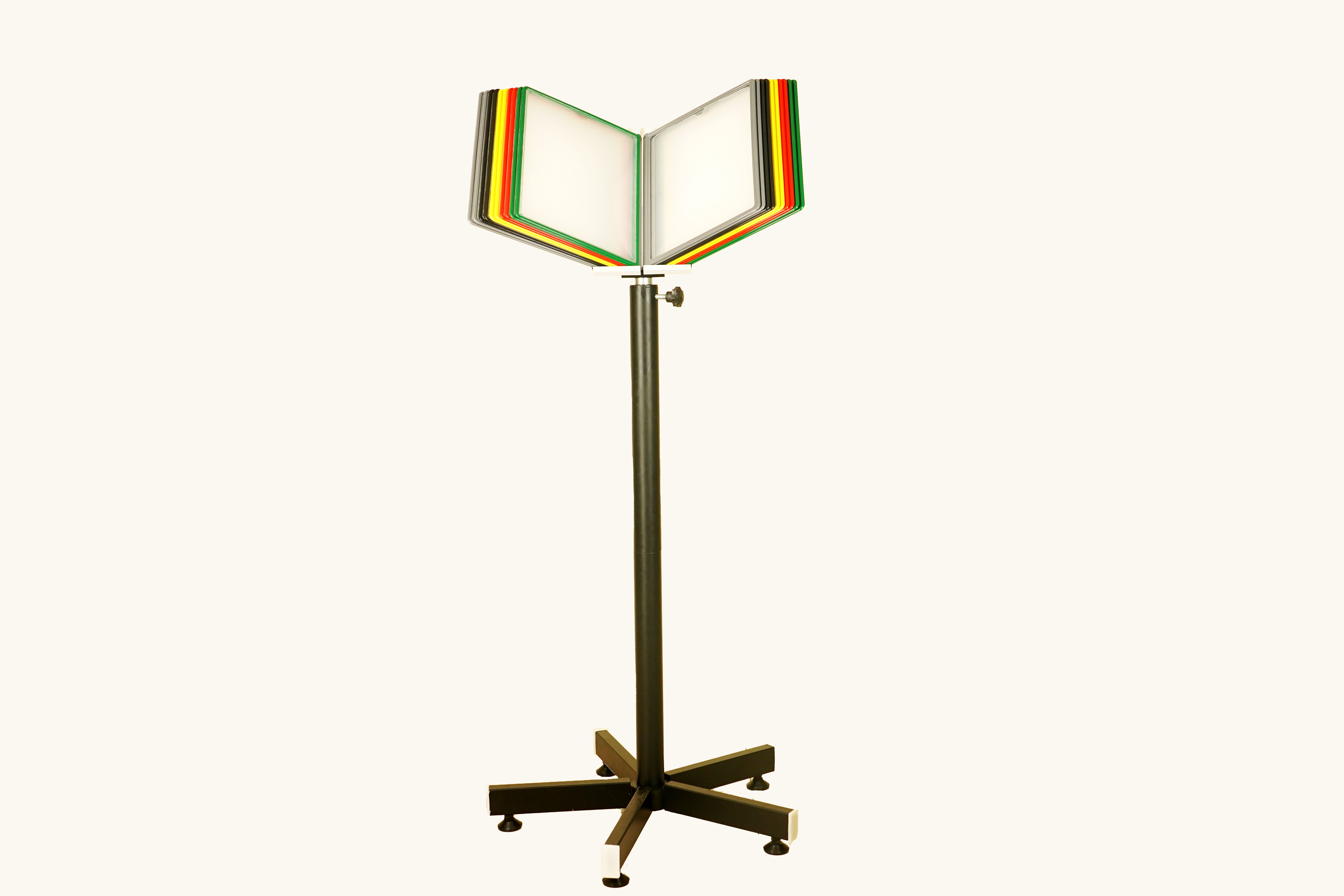 Infomate Supreme Information Stand –  Pivoting Display Stand for Offices, Reception, Hotels & Showrooms