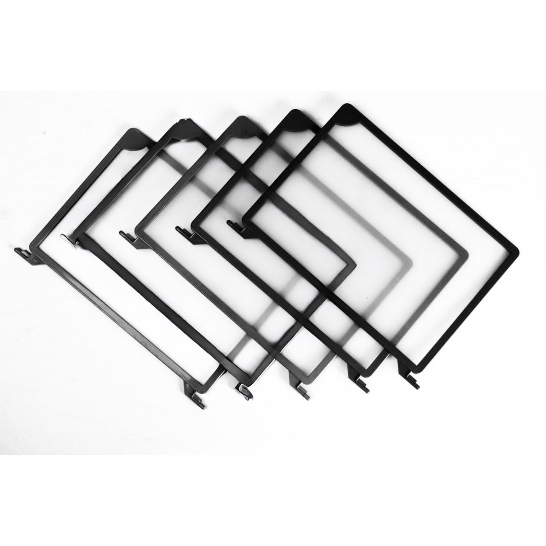 Infomate Supreme Wall Display Unit with Pivoting Display Pockets A3 with 5 folders