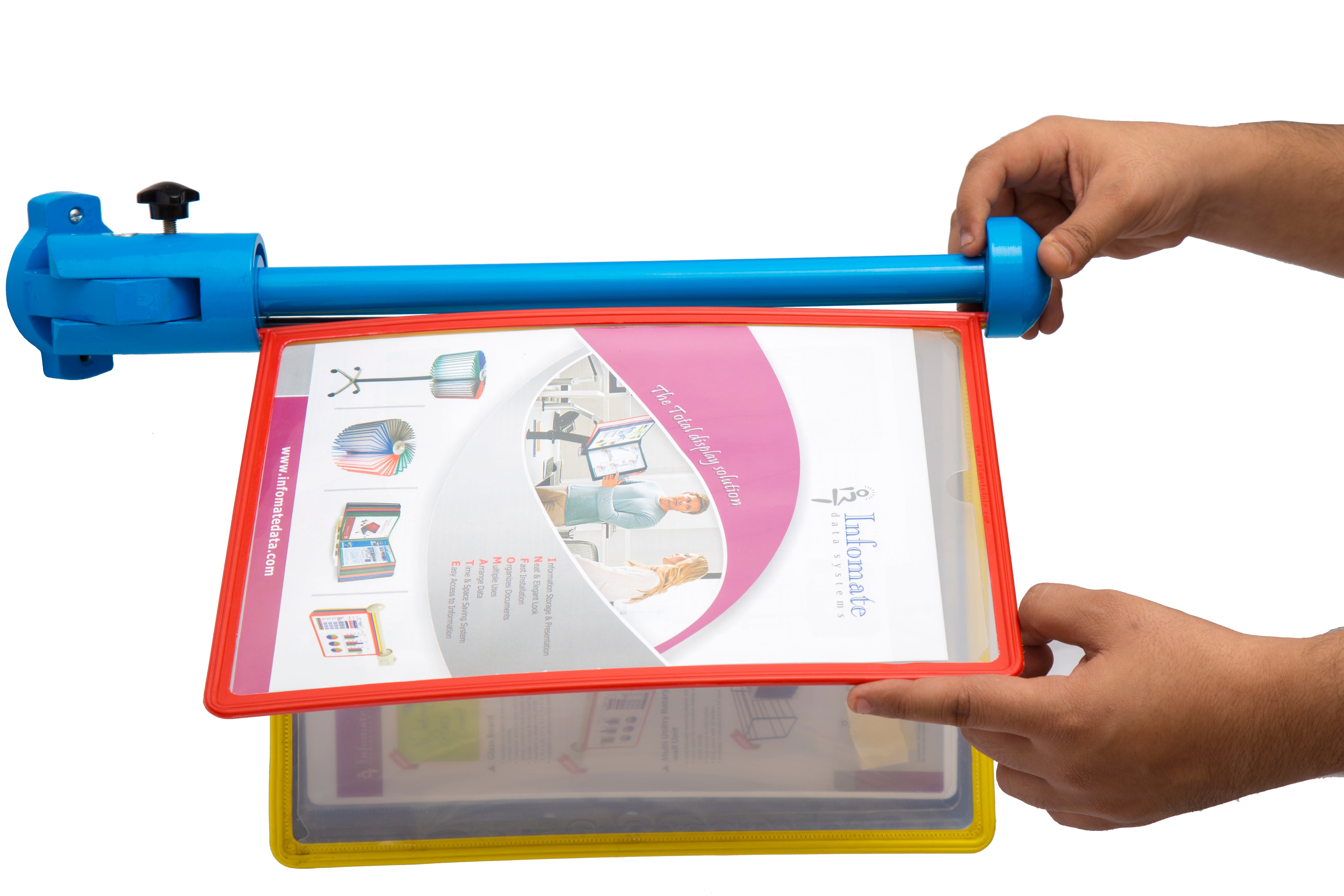 Infomate Multi Utility Rotary A3 Wall Display Unit | Wall Mounted Document Display System (Copy)