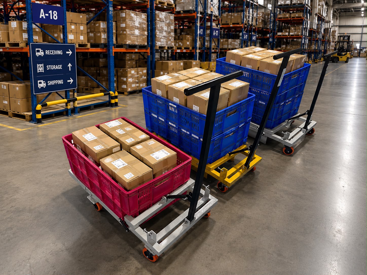 Hercules Crate Jack | Heavy Duty Crate Lifting & Transport Trolley