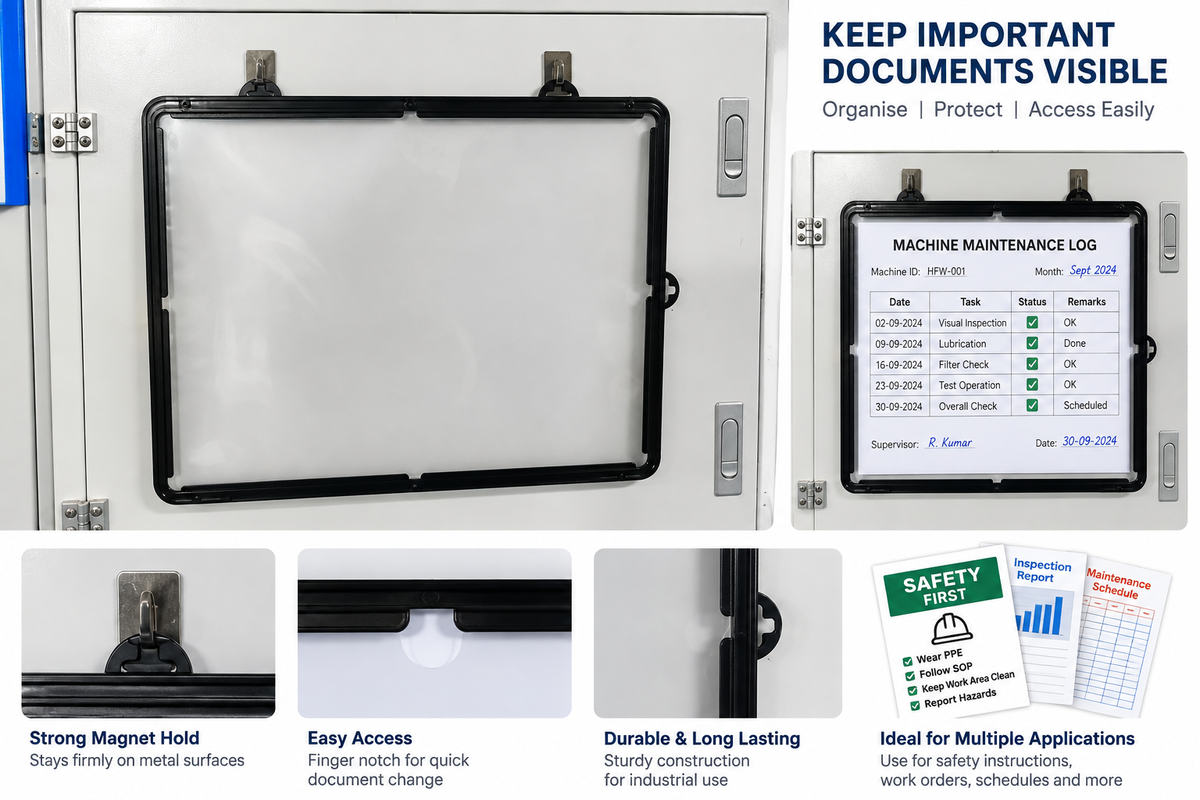 Infomate Wall Hanging Document Holder for A3 Documents