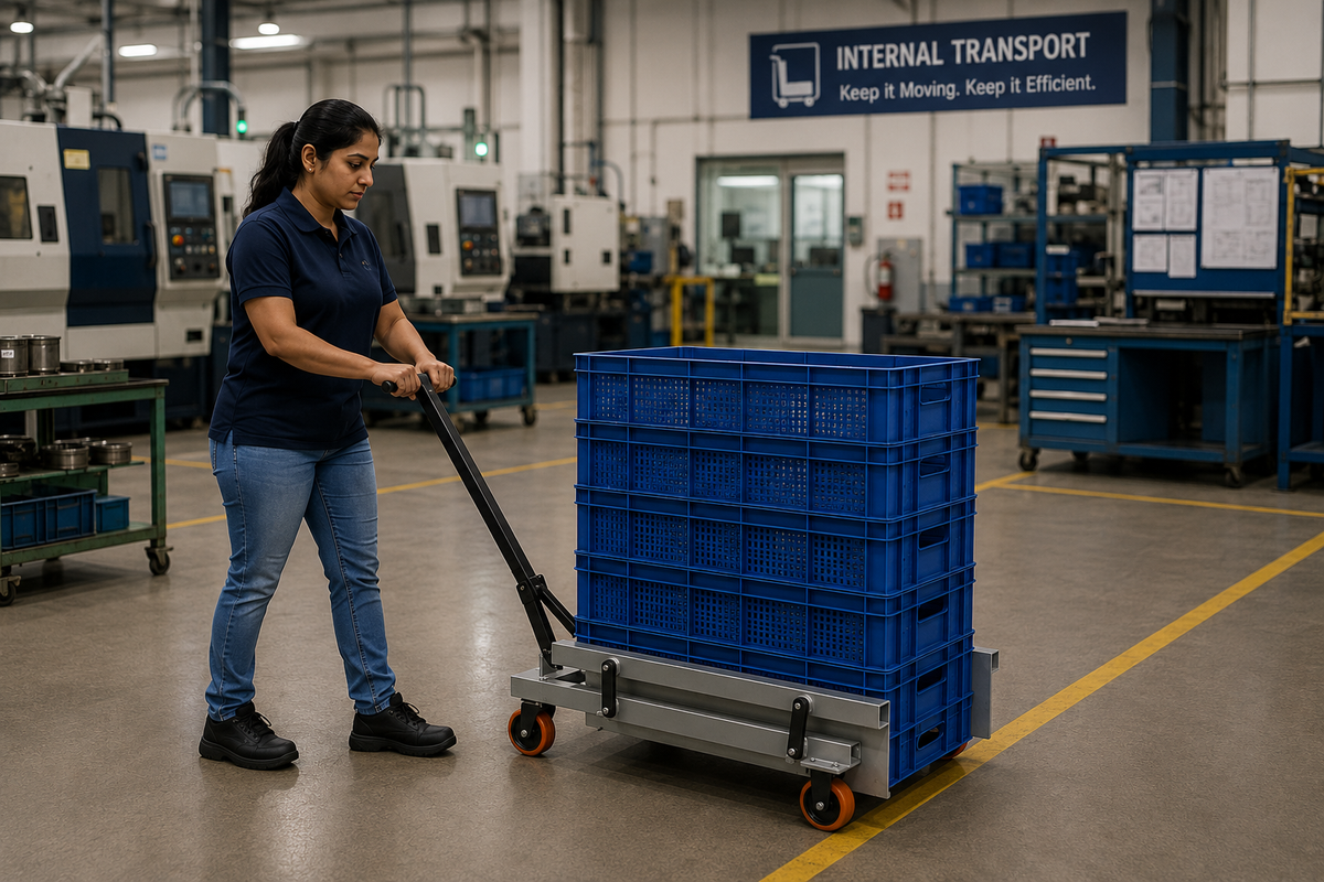 Hercules Crate Jack | Heavy Duty Crate Lifting & Transport Trolley