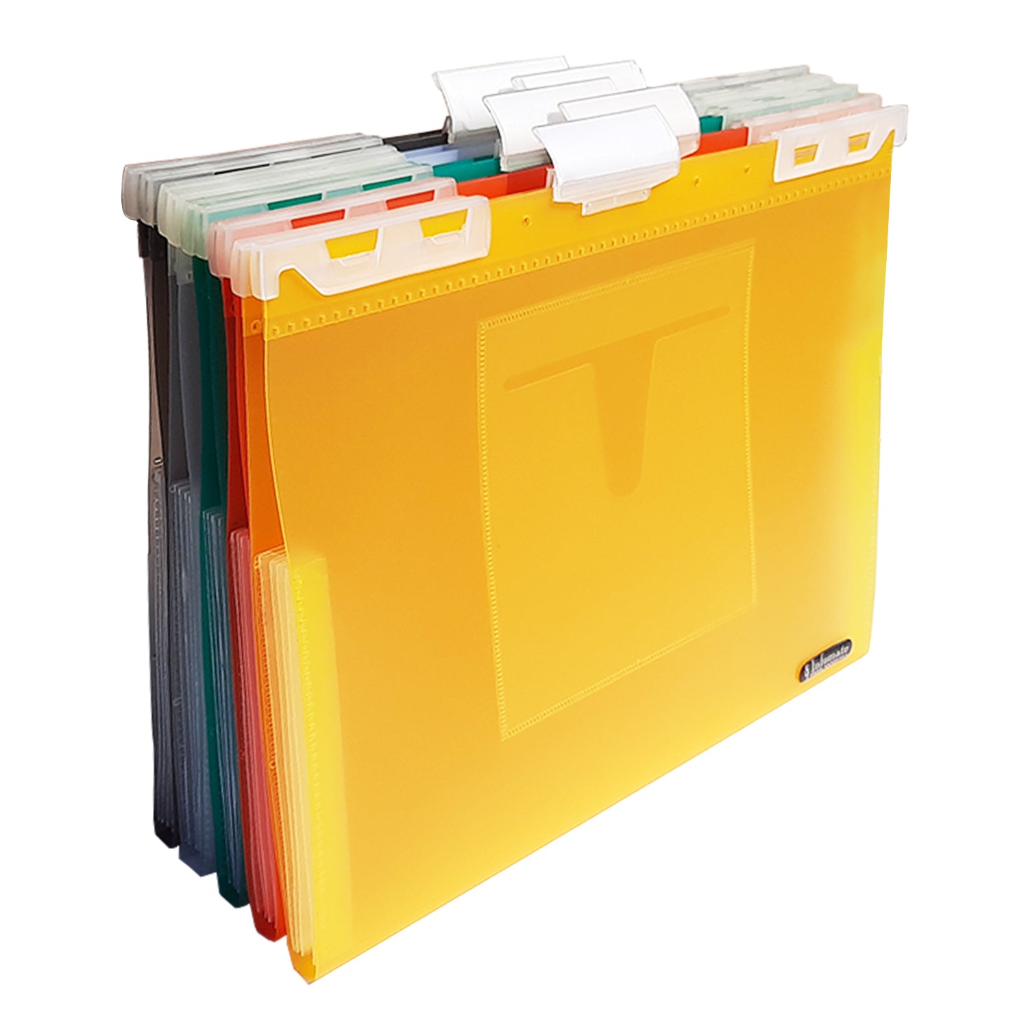 Infomate A4 Hanging File Folder with Retractable Hooks | Pack of 5