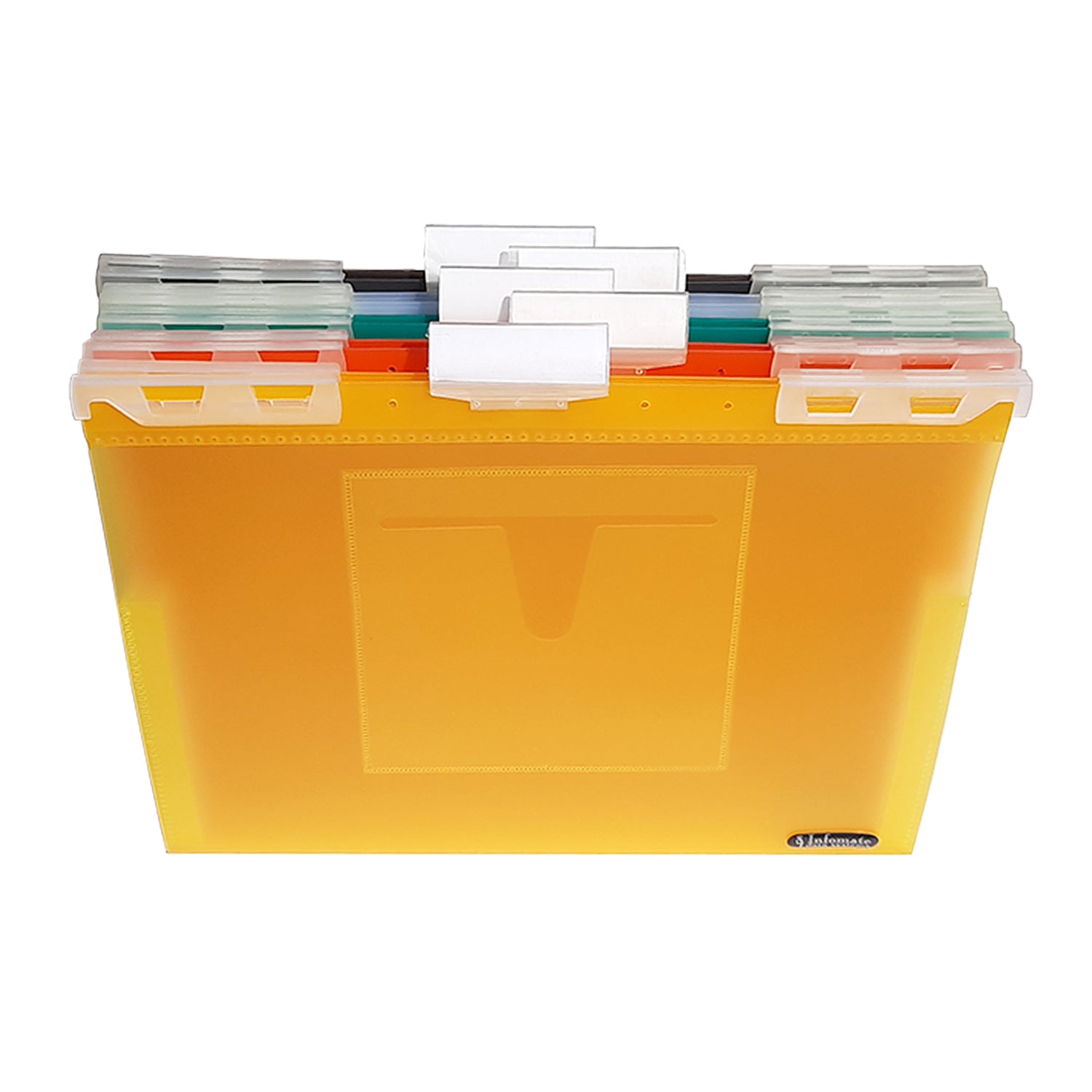Infomate A4 Hanging File Folder with Retractable Hooks | Pack of 5