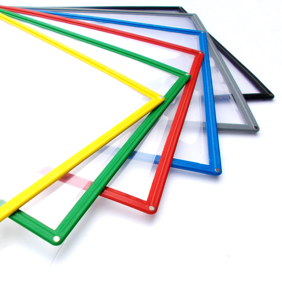 Infomate Magnetic Display Folder – A3, Pack of 6