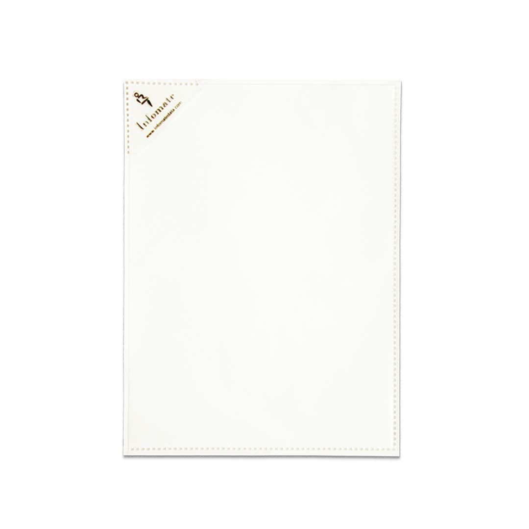 Infomate Stik Pok A4 Reusable Glass Display Pocket | Self-Adhesive Document Holder (Pack of 3)