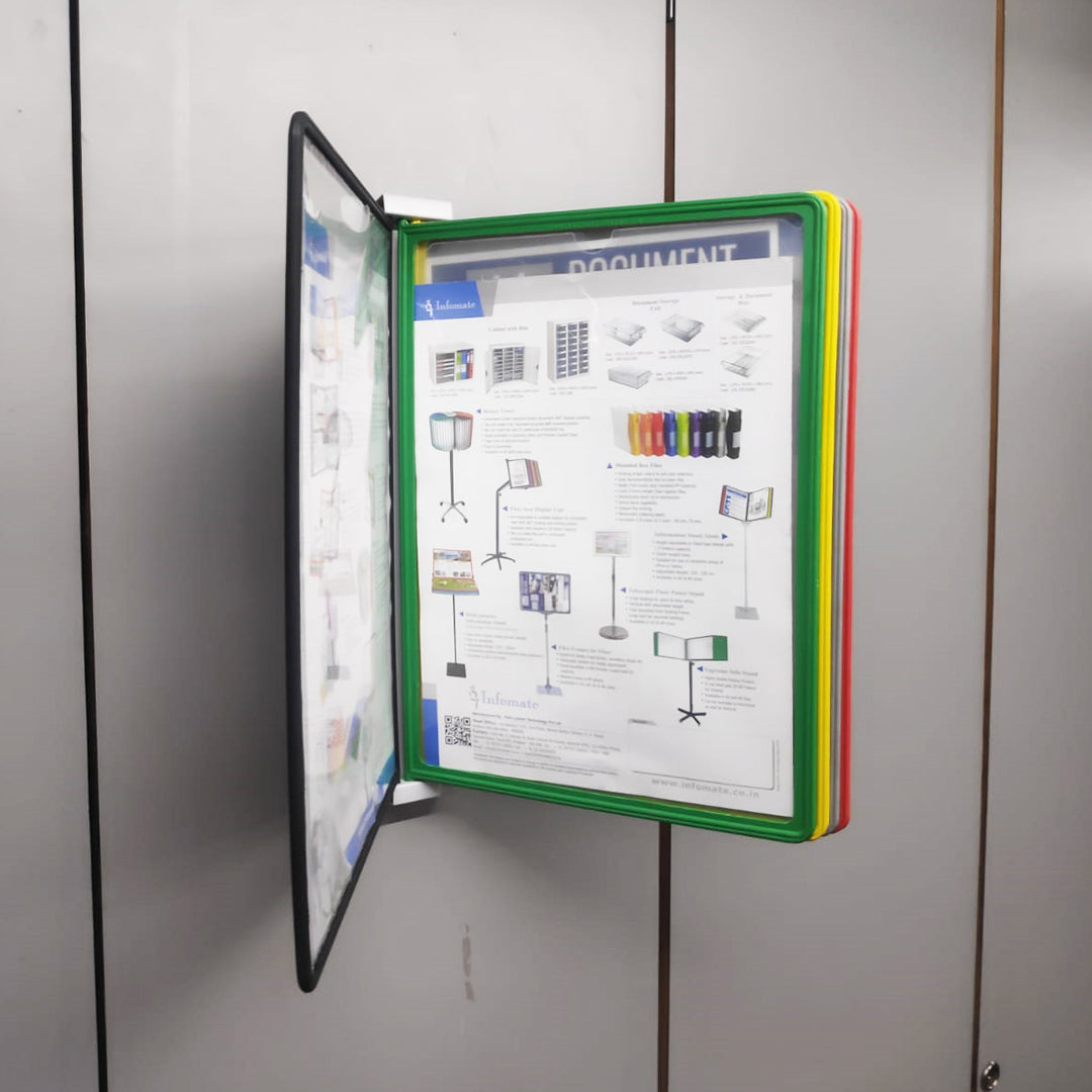Infomate A4 Wall Mounted Document Display System
